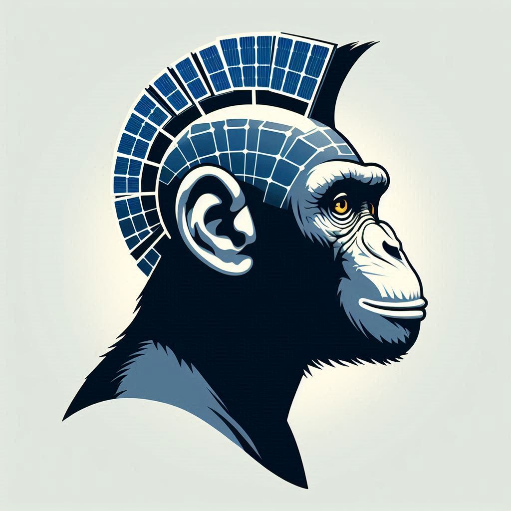 Cool solar monkey